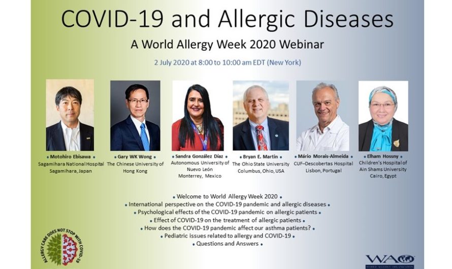 A World Allergy Week 2020 Webinar: COVID-19 and Allergic Diseases