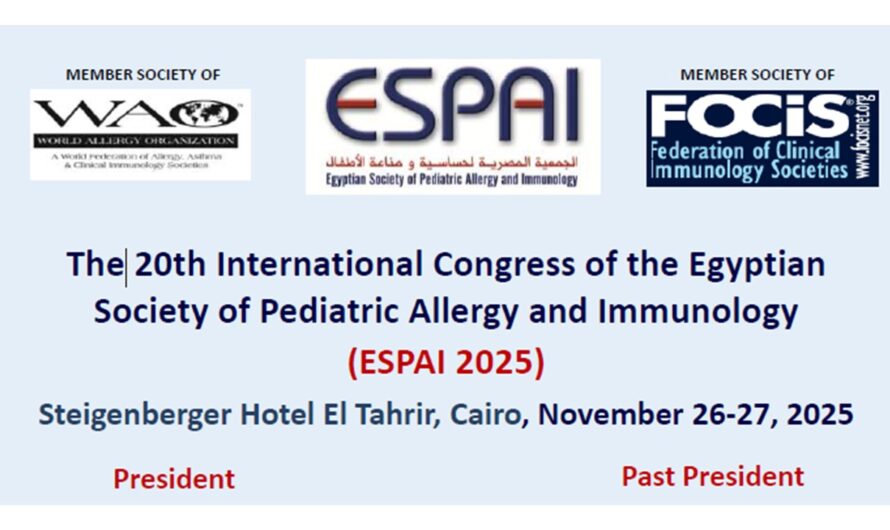 Scientific Program of The 20th International Congress of the Egyptian Society of Pediatric Allergy and Immunology